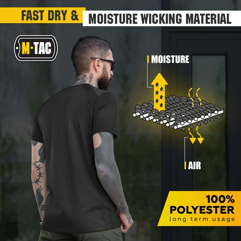 M-Tac T-Shirt Athletic Tactical Gen II (Set of 3) image 10