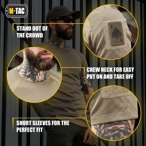M-Tac T-Shirt Athletic Tactical Gen II with Loop Panels (Set of 3) image 3