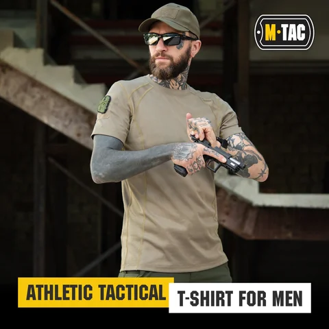 M-Tac T-Shirt Athletic Tactical Gen II with Loop Panels (Set of 3) image 4