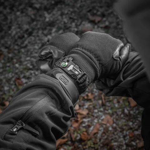 M-Tac Survival Paracord Bracelet with Compass Whistle (Set of 3) image 4