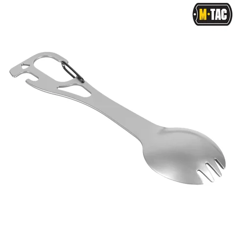 M-Tac Spork Cutlery set with a Carabiner (Set of 3) image 3