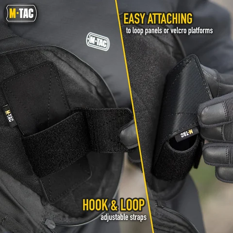 M-Tac Gun Holster for Concealed Carry with Hook and Loop Strip image 4