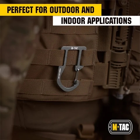 M-Tac Aluminum Carabiner for Backpack Molle (Set of 3) image 6