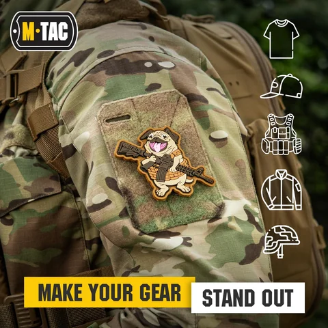 M-Tac Morale Patch Dog Rex PVC 3D image 4
