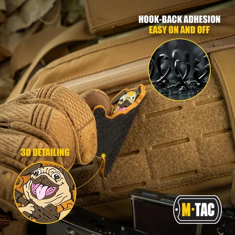 M-Tac Morale Patch Dog Rex PVC 3D image 5