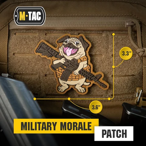 M-Tac Morale Patch Dog Rex PVC 3D image 6