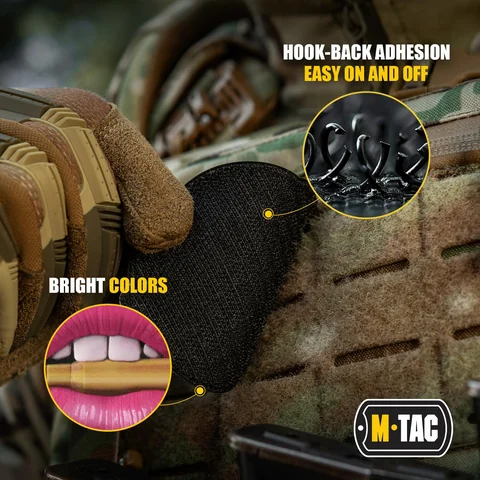 M-Tac Patch Pink Lips with Bullet PVC image 5