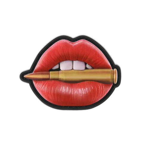 M-Tac Patch Pink Lips with Bullet PVC image 7
