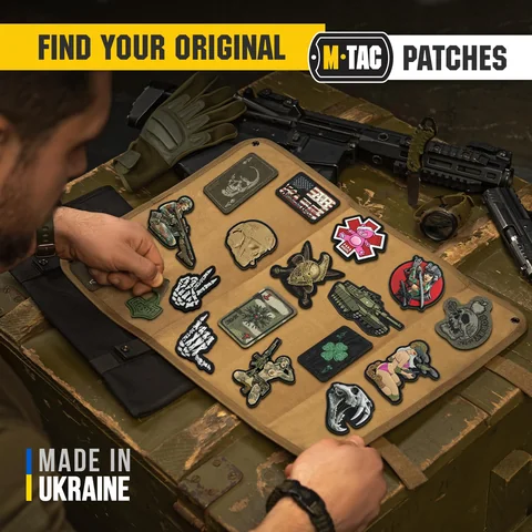 M-Tac Morale Patch ABRAMS (PVC) image 2