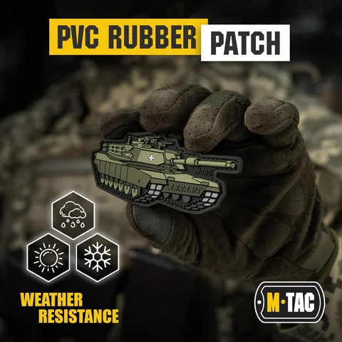 M-Tac Morale Patch ABRAMS (PVC) image 3