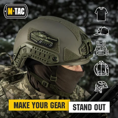 M-Tac Morale Patch ABRAMS (PVC) image 4