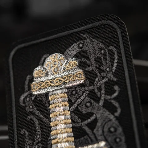 M-Tac Viking Sword Embroidered Patch image 3