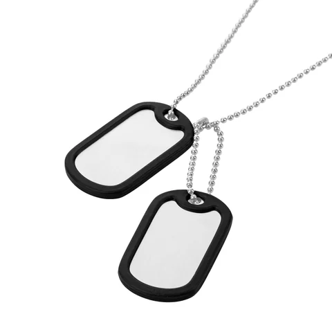 M-Tac Military Dog Tag Rubber Silencers (Pair) image 2