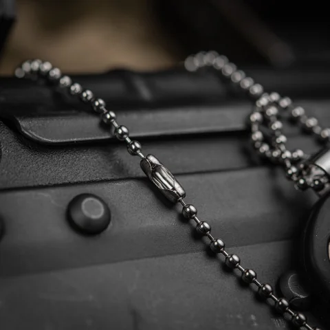 M-Tac Military Dog Tag with Rubber Silencer image 4
