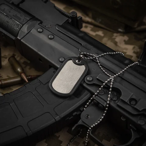 M-Tac Military Dog Tag with Rubber Silencer image 9