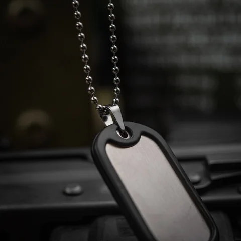 M-Tac Military Dog Tag with Rubber Silencer image 10
