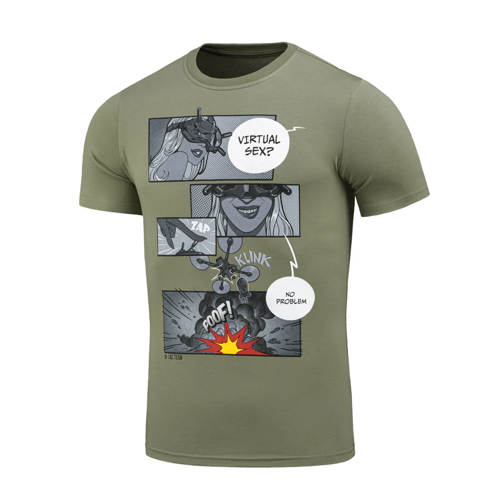M-Tac T-Shirt Comics Drone Girl