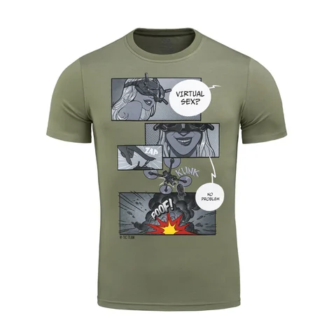 M-Tac T-Shirt Comics Drone Girl image 2