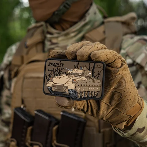 M-Tac Morale Patch Bradley (PVC) image 2