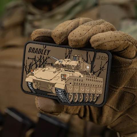 M-Tac Morale Patch Bradley (PVC) image 3