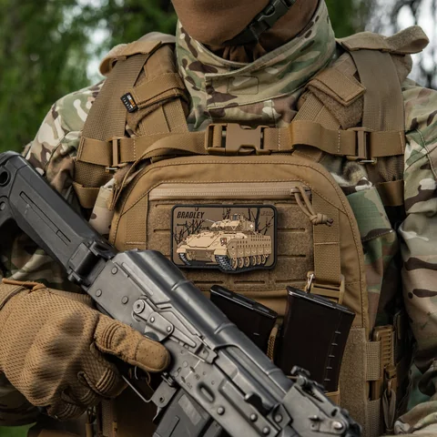 M-Tac Morale Patch Bradley (PVC) image 6
