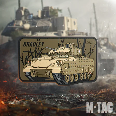M-Tac Morale Patch Bradley (PVC) image 7