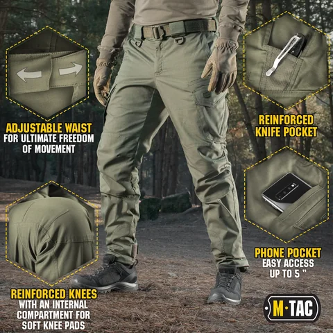 M-Tac Tactical Pants Aggressor Gen.II Flex image 2