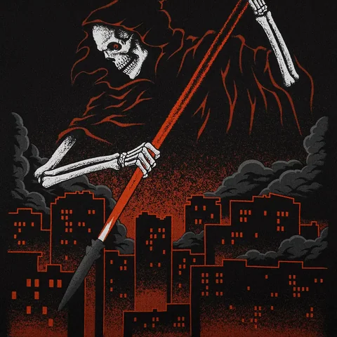 M-Tac T-Shirt Russia Is a Terrorist State Cotton Hard Oversize image 5