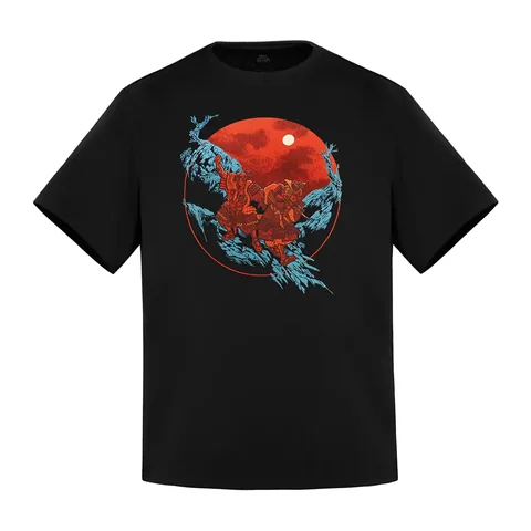 M-Tac T-Shirt Two Samurai Cotton Hard Oversize image 2