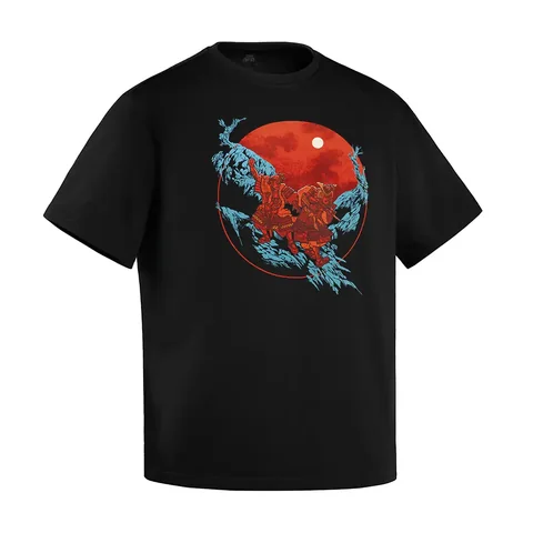 M-Tac T-Shirt Two Samurai Cotton Hard Oversize image 3