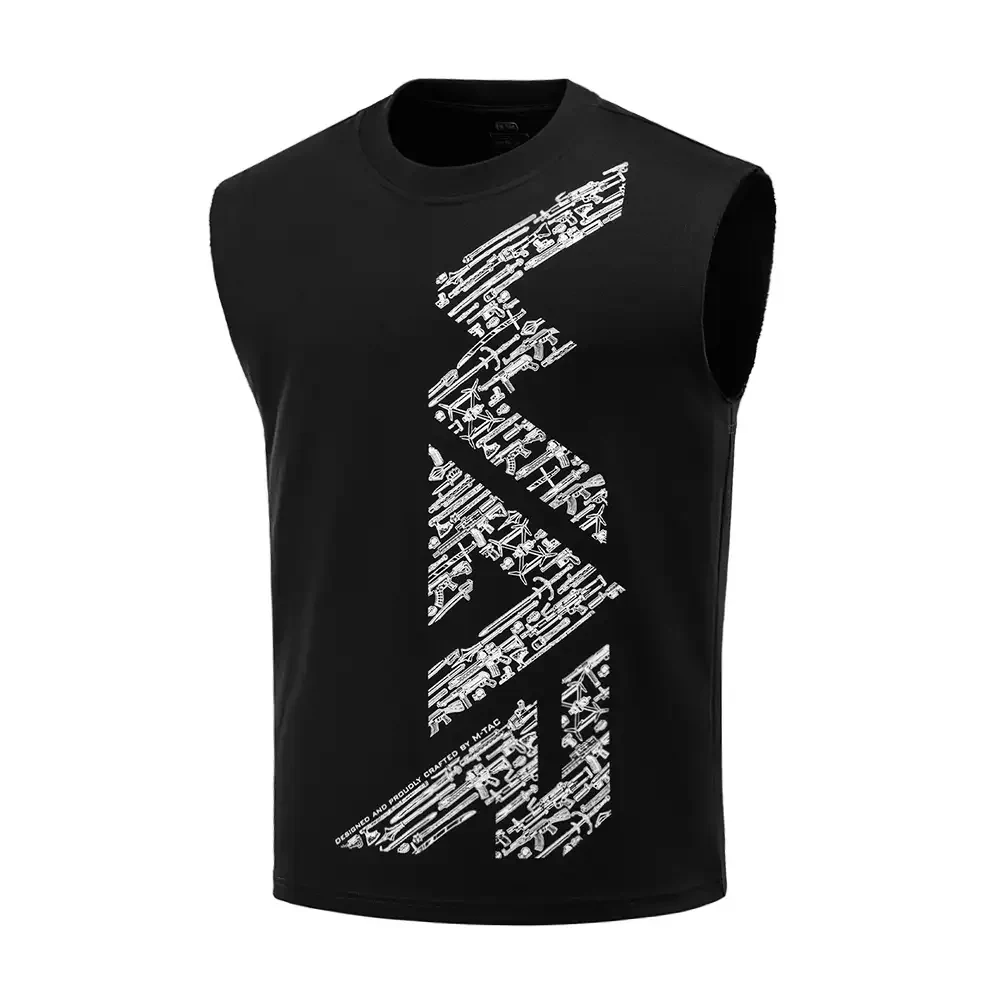 M-Tac Sleeveless T-Shirt WAR Cotton Hard